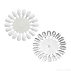 네일 컬러차트 네일팁, 투명