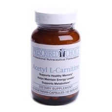 Prescribed Choice 乙醯左旋肉鹼素食膠囊, 60入, 1個, 60顆