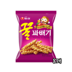 꿀꽈배기 농심, 285g, 8개