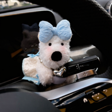 한비몰 감성가득 귀여운 와이퍼 깜빡이 인형, 1개, 블루리본