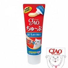 참치와 가리비 맛 담은 츄브 간식, 80g, 1개, 참치