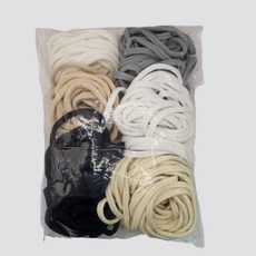 양말목공예재료 깨끗하고 예쁜색상 믹스 양말목 200g 파스텔믹스 포인트믹스 베이직믹스 다크믹스, 베이직믹스200g, 1개