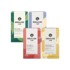 오설록 순수녹차&꿀배&동백&살구 160g 80입 1개