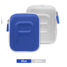 가벼운 휴대용 보조배터리 다용도 케이스 DoDo Pouch, 블루화이트, 쿠팡 블루-화이트