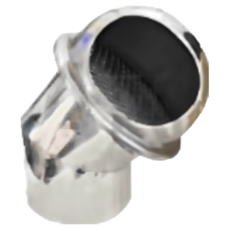 白鐵排油煙管 ST風管 ST彎頭 90度彎頭 排油煙機專用零件, 無, 單純送貨商品