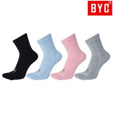 BYC 여성용 발가락 중목양말 10매 4404