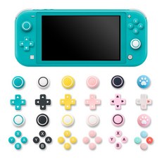 닌텐도 스위치 라이트 라인 스틱 버튼 커버 아키토모, 라인 고양이컬러(라이트전용), 1개, 아키토모 라이트 스틱&버튼커버