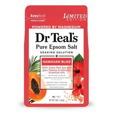 닥터 틸의 엡섬 솔트 마그네슘 소크 하와이안 블리스 3파운드