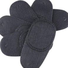 6개 비접.착식 가림패치 약시 사시 안대 안경_W7FAA30, 블랙