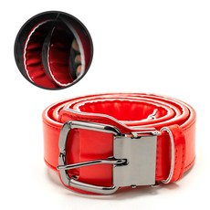 투더문 가죽 야구벨트, 빨강, 1개