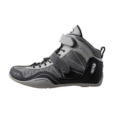 【優惠特價】ELF 防摔車靴 EXA-11 EXA11 短筒 車靴 免鞋帶 日本, 灰