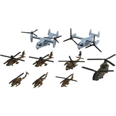 1700 No.556 칭다오 문화 교재사 워터 라인 시리즈 육상 자위대 헬리콥터 세트, 1개