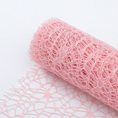韓式提花網花束包裝材料DIY材料包-圓心網鮮花禮品包裝紗網 (臺灣出貨), 韓式提花網【韓粉色】50CM*5Y/捲