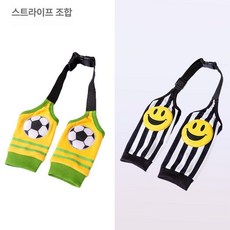 대형견팔꿈치보호대 보호 슬개골 팔꿈치 강아지 보호대, 세탁 세트x스트라이프 콤보, L, 1개