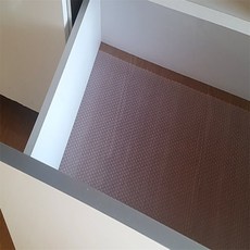 M브릿지 투명 논슬립매트 선반매트, 30x50cm - 화이트