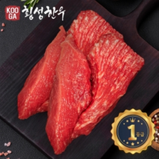 (냉장) 횡성한우 어사품 1등급 장조림 500g, 단일옵션, 1g, 1개