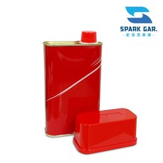 台灣製 500ml馬口鐵罐 空罐 鐵桶 油漆桶 機油罐 包裝罐 塗料桶 取樣桶 工業用桶 密封桶 調漆罐 金屬罐, 1個, 500ml馬口鐵罐(紅色)