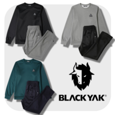 (매장정품) 블랙야크키즈 아동 상하복 세트 맨투맨 일자팬츠 트레이닝복