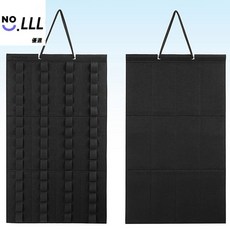 JOYMOMO 壁掛式收納盒，適用於風火輪多美卡小汽車展示, 黑色