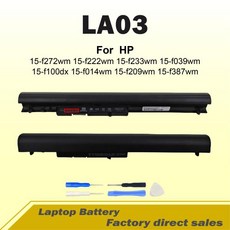 LA03 31Wh 2793mAh 11.1V 노트북 배터리 HP 14Y 15F 시리즈 15-f222wm 15-f010dx HSTNN-IB6R 752237-001, 01 China Mainland
