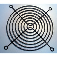 光華CUMA散熱精品*風扇用金屬防護網 / 保護網 / 鐵網 黑色 12公分風扇用, 1個