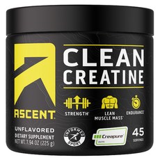 Ascent 純肌酸 無味, 1個, 225g