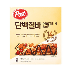 포스트 단백질바 xx5각(반박스)+사은품, 1개, 50g