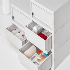 팽팽몰 책상정리함 아크릴정리함, 중형