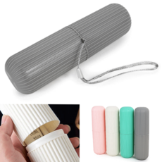 여행용 칫솔케이스 칫솔치약세트, 화이트, 1개