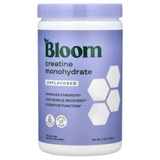 Bloom 크레아틴 일수화물 무맛 (7.3oz) - 206 g, 206g, 1개
