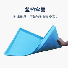 그레이트 리틀 시트 블루 트레이, A. 개집 배변판 애완동물 우리 고양이 화장실 두꺼운