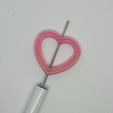 볼펜꾸미기 볼꾸 동대문 꾸미기 DIY AB코팅 컬러 하트링 알록달록 컬러풀, 볼펜꾸미기 볼꾸 동대문 꾸미기 DIY AB코팅 컬러 하