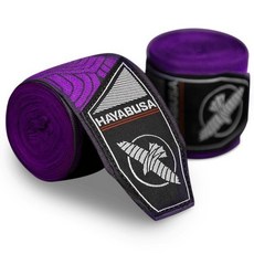 HAYABUSA 專業拳擊手綁帶 4.5米 紫色, 1個