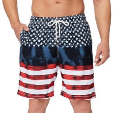 SIX ISLANDS 빠른 건조 수영 트렁크 - 편안한 남성용 보드쇼츠 22.9cm(9인치) 안쪽 솔기 다양한 트로피컬 및 클래식 디자인 L40-h9 XL