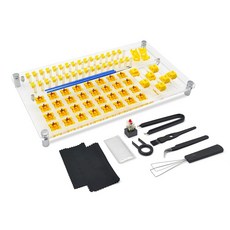 YIMAGUJRX RUNJRX 53온스 36 스테이션 키보드 윤활유 그리스 아크릴 스위치, 32 Switches