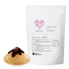 [Welina.] 모리 타쿠로 감수 소이 단백질 + 글루타민 (검은 꿀 키나코 맛) 500g, 1개