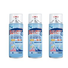 항진균제 신발 소독 스프레이, 3개, 260ml