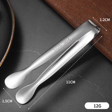 DFMEI 304不鏽鋼食品夾, 1個, 方糖夾【304不鏽鋼】:如圖