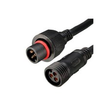 방수케이블 3Px1.5mm IP67 방수형 서큘라 몰딩 전원 통신 접속용 SB0007, 1개