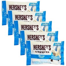 허쉬 너겟 쿠키앤크림 159g x 5개