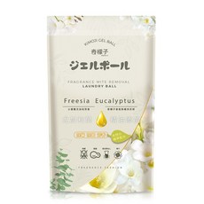奇檬子 小蒼蘭尤加利精油洗衣膠球－15顆 精油香氛 定量不沾手 溫和潔淨 洗衣新體驗, 1個