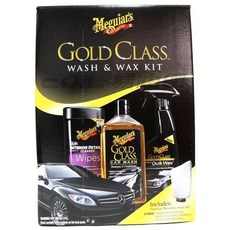 Meguiar's 美光 Gold Class 洗車打蠟組合包，內外飾清潔, 1組