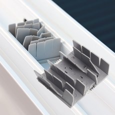 이지웨이건축자재 샷시 풍지판 하이샷시 알루미늄샷시 창틀 바람막이 창틈막이 벌레막이, 1개