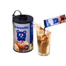 le brewlife 超濃縮義式濃縮咖啡液 桶裝 / 15入 100% 阿拉比卡咖啡豆, 15個, 15ml