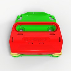 小桃核抽紙潔面洗臉廚房巾盒架夾家用車載壁掛桌面自壓伸縮不斷抽, 紅綠撞色一隻裝, 1個