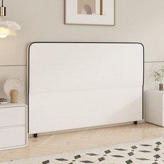 침대 헤드 보드 쿠션 등받이 틈새 벽보드 머리쿠션, 오렌지 1500mmx2000mm