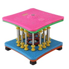 실내 홈트 뱃살빼기 전신흔들기 유산소 기구 트위스트, 1개, 자석 바닥판 하중 160.0kg