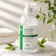 닥터그린데이 손소독제 겔타임 손소독젤, 500ml, 10개
