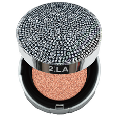 [면세점 브랜드] 투라 토닝 블랙 쿠션 팩트, 1개, 실버 크리스탈 23호