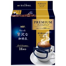 AGF 조금 호화스러운 커피숍 레귤러 커피 무드립 향기 맑은 스페셜 블렌드 14봉×3봉 드립 커피, 1개, 1개입, 1g